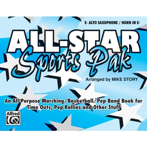 All Star Sports Pak MB E Flat Alto Saxophone Sheet Music