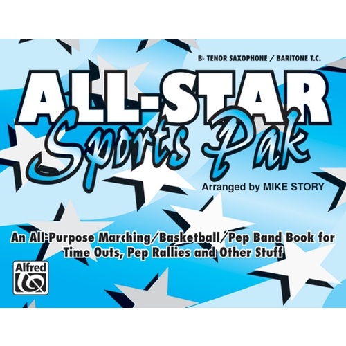 All Star Sports Pak B Flat Tenor Saxophone Sheet Music