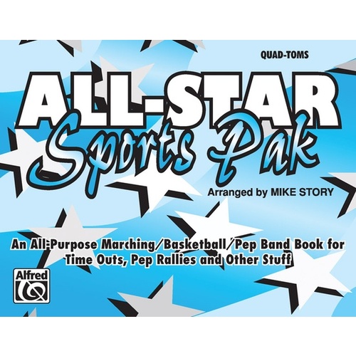 All Star Sports Pak Marching Band Quad Toms