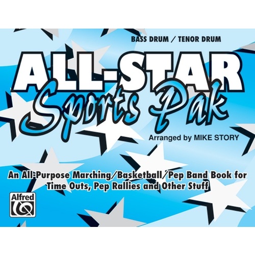 All Star Sports Pak Marching Band Bass Drm/Tenor Drm