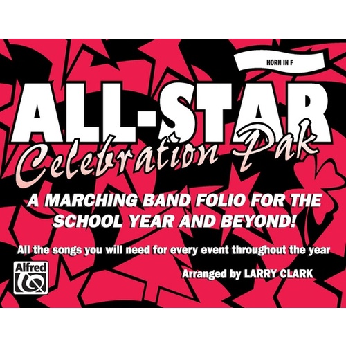 All Star Celebration Pak Concert Band Sheet Music Grade 3-4
