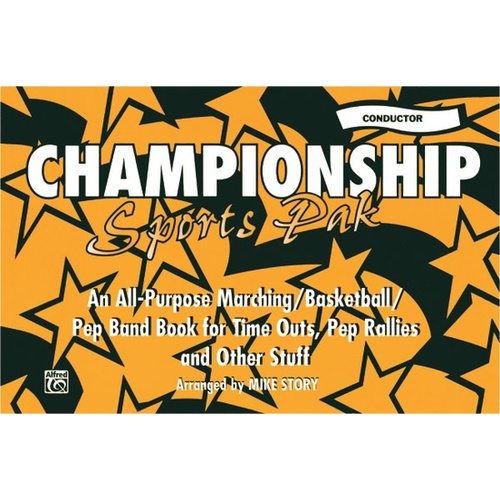 Championship Sports Pak Marching Band Conductor