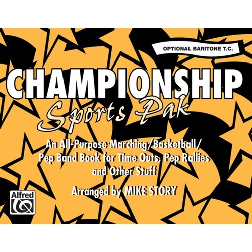 Championship Sports Pak Marching Band Opt Bari/Tenor Clef