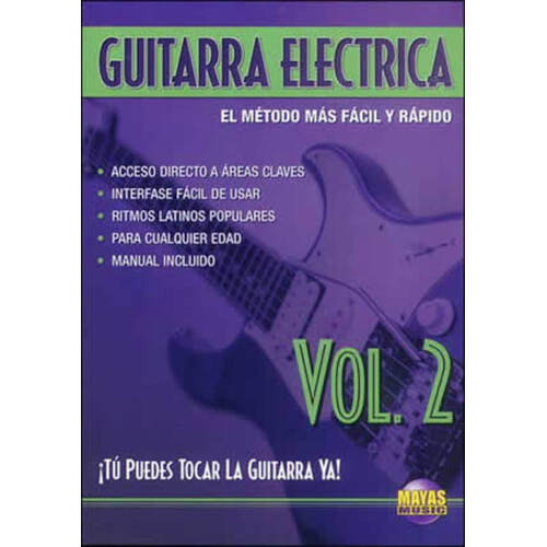 Guitarra Electrica Vol 2 Spanish Only (DVD Only)