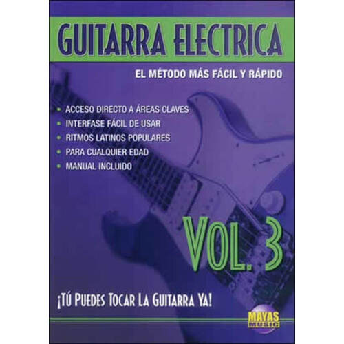 Guitarra Electrica Vol 3 Spanish Only (DVD Only)