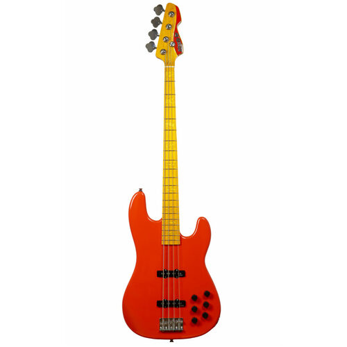MarkBass MB GV 4 String Electric Bass Fiesta Red