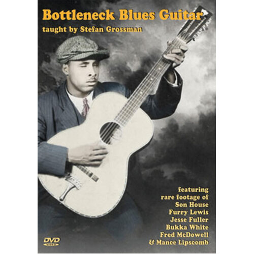 Bottleneck Blues Guitar 2DVD (2-DVD Set) Book