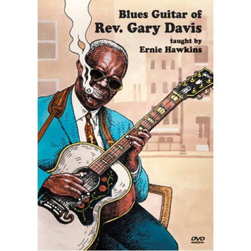 Blues Guitar Of Rev. Gary Davis (2-DVD Set) Book