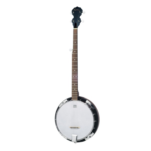 Martinez 5-String Left Handed Mahogany Banjo (Natural Satin)