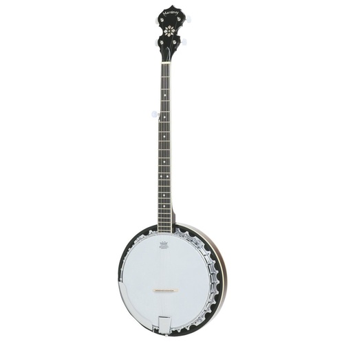 Martinez 5-String Mahogany Banjo (Natural Gloss)