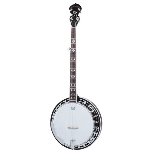 Martinez 5-String Mahogany Banjo (Natural Gloss)