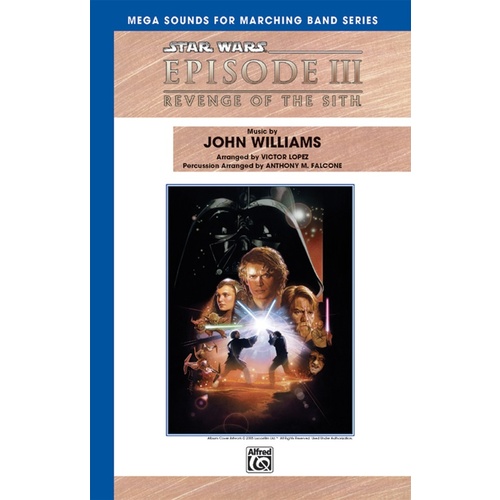 Star Wars Episode 3 Revenge of the Sith Concert Band Sheet Music Gr 3
