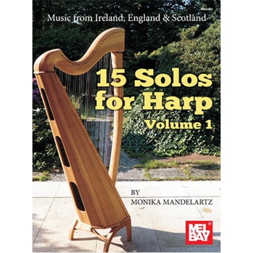 15 Solos For Harp Vol 1 Book
