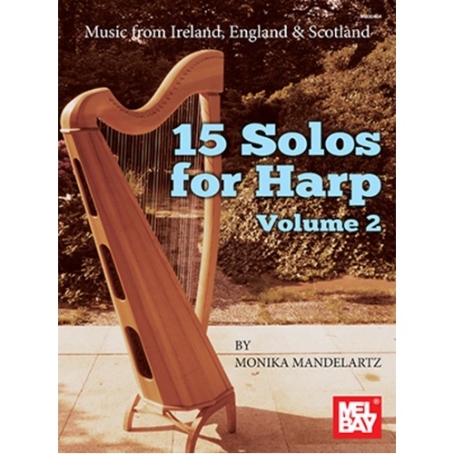 15 Solos For Harp Vol 2 Book