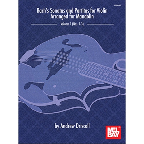 Sonatas And Partitas Arranged For Mandolin Book