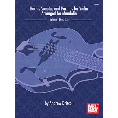 Sonatas And Partitas Arranged For Mandolin Book