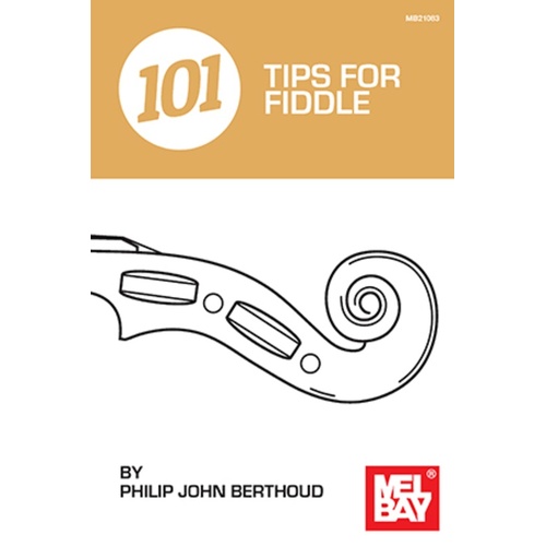 101 Tips For Fiddle Book Book