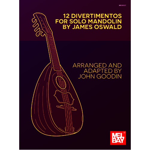 12 Divertimentos For Solo Mandolin Book