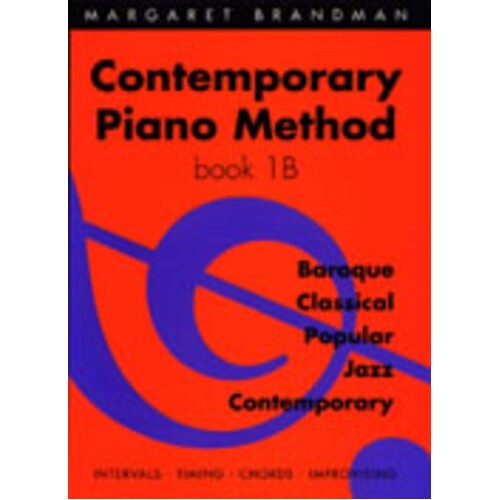 Contemporary Piano Method Book 1B Book