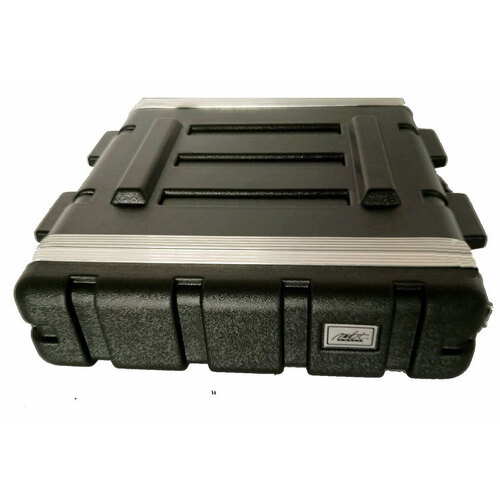 MBT ABS 2-Unit Rack Case in Black
