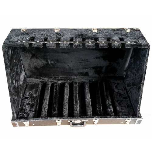 MBT Multi Guitar Stand Case for 4 Acoustic or 8 Electric Guitars with Carry Case and Storage Pocket