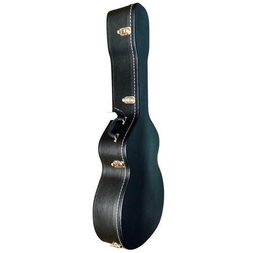 MBT Wooden Jumbo Acoustic Guitar Case, Black