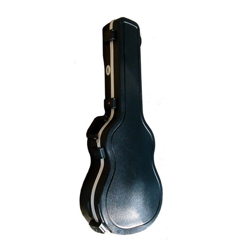 MBT ABS Acoustic Guitar Case for Parlour Body in Black with TSA Latches