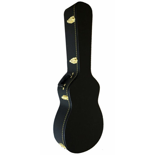 MBT Wooden Parlour Acoustic Guitar Case - Black