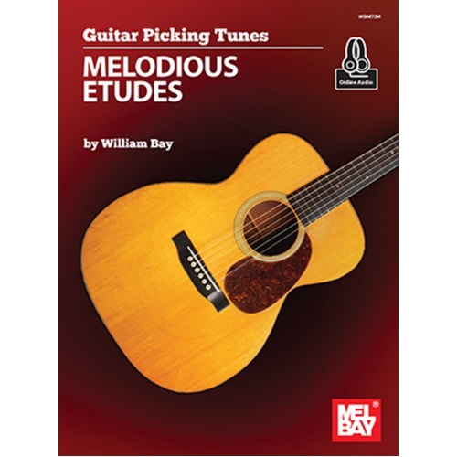 Guitar Picking Tunes Melodious Etudes Book/Online Audio