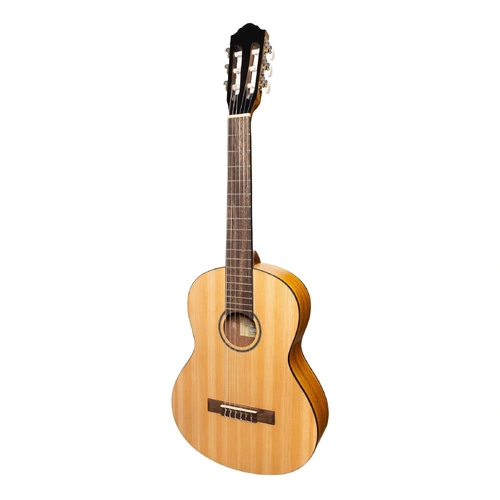 Martinez 3/4 Size Student Classical Guitar with Built-In Tuner (Spruce/Koa) MC-34T-SK