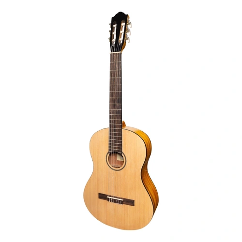 Martinez MC-44T-SK Full Size Student Classical Guitar with Built-In Tuner (Spruce/Koa)