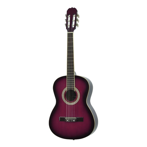 Martinez Full Size Beginner Classical Guitar (Plumburst)