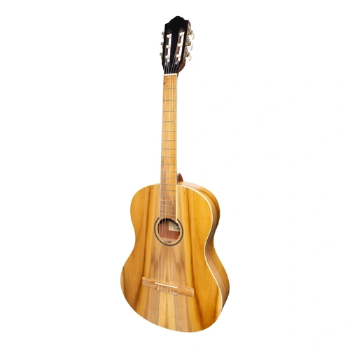 Martinez Slim Jim Full Size Student Classical Guitar with Built In Tuner MC-SJ44T-JTK