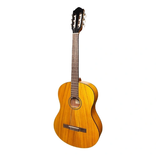 Martinez Slim Jim Full Size Student Classical Guitar with Built In Tuner - Koa Model MC-SJ44T-KOA