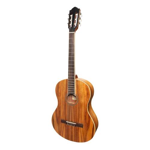 Martinez Slim Jim Full Size Student Classical Guitar with Built In Tuner MC-SJ44T-RWD
