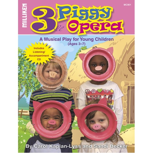 Three Piggy Opera (Musical Play) Book/CD