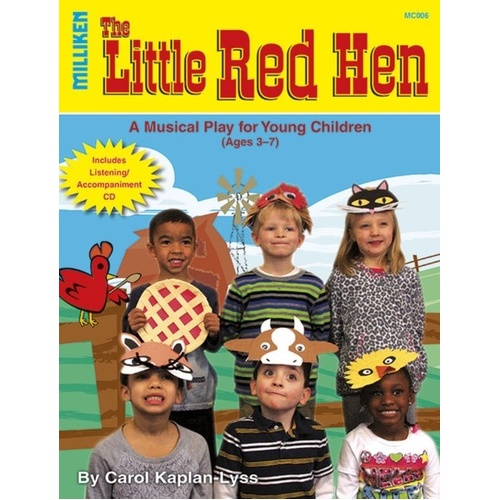 Little Red Hen Musical Play Book with CD