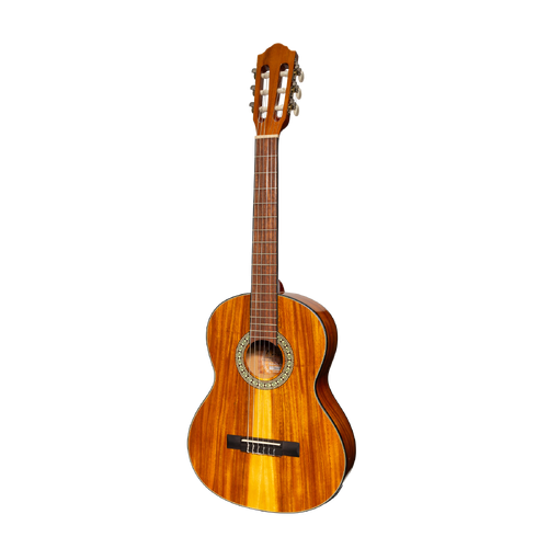 Martinez '51 Series' 3/4 Size Electric Classical Guitar with Tuner Koa Gloss MC34-51GPT-KOA