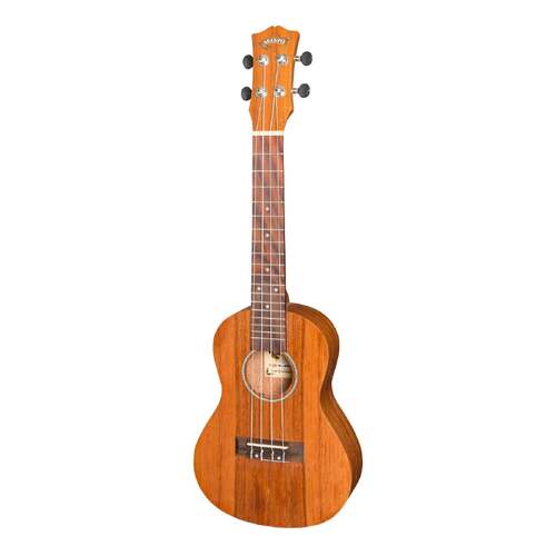 Mojo B80 Series All Bubinga Concert Ukulele Natural Satin, Electric, 4 String, Right Handed, Aquila Strings, 18 Frets, 1 Year Warranty