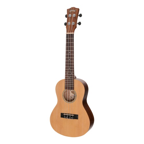 Mojo 'SZ40 Series' Spruce Top and Rosewood Back & Sides Electric Concert Ukulele (Natural Satin)