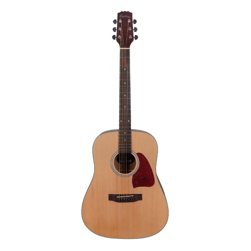 Martinez Beginner Acoustic Dreadnought Guitar (Natural Satin)