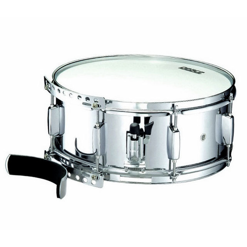 Peace Deluxe Cadet Series Metal Marching Snare Drum with Leg Rest 14 x 5.5"