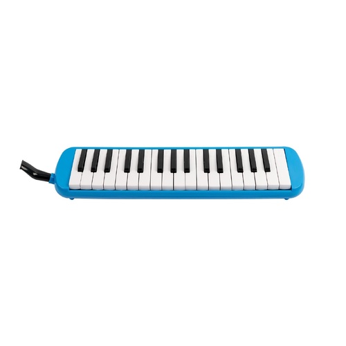 Mano Percussion 37 Note Melodica - Blue with Carry Bag and Mouthpieces