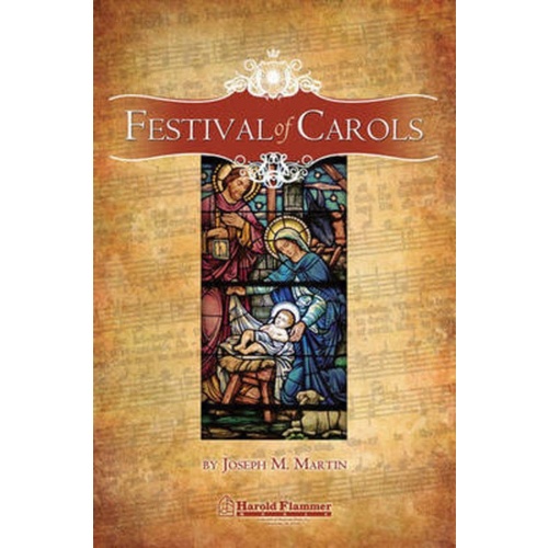 Festival Of Carols StudioTrax Joseph M. Martin Book