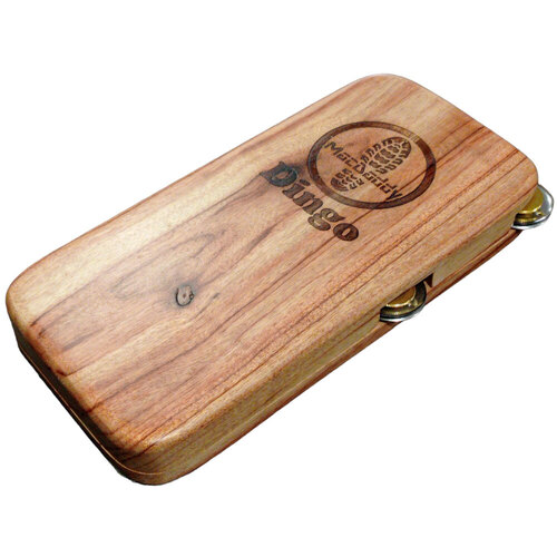 Macdaddy MDD2 Dingo Stomp Box Natural Finish with Camphor Laurel Wood