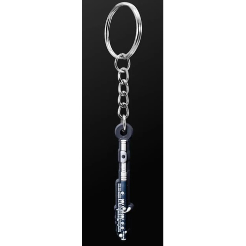 Musician Designer Piccolo Keyring - 3D Detail, Durable PVC, Eco-Friendly, Gift Envelope, Perfect for Keys & Instrument Cases