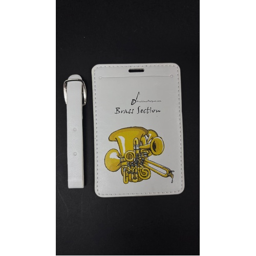 Musician Designer Brass Section Luggage Tag