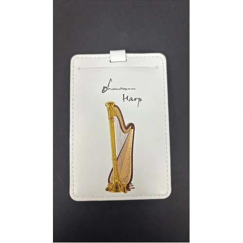 Musician Harp Luggage Tag