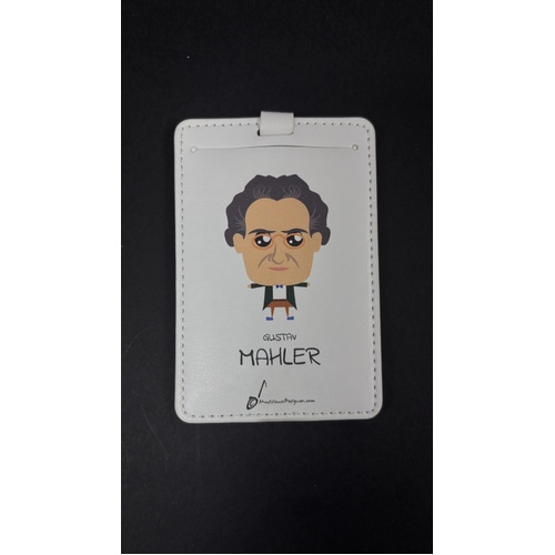 Gustav Mahler Musician Luggage Tag