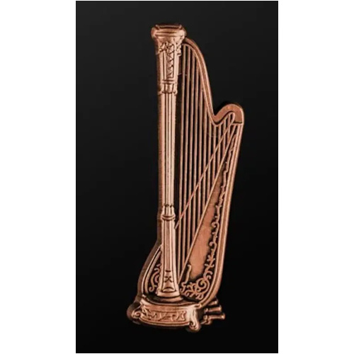 Musician Copper Harp Pin